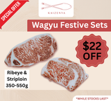 Kaizenya | $22 OFF! Kagoshima A4 Wagyu Festive Sets (350 - 550g) - Shipped from Japan