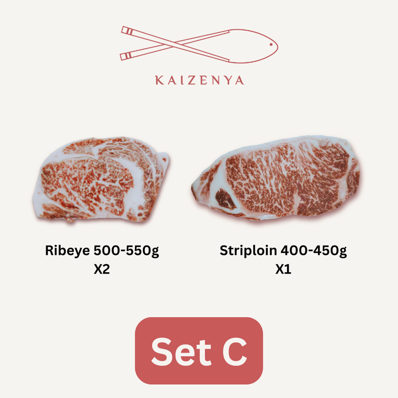 Kaizenya | $22 OFF! Kagoshima A4 Wagyu Festive Sets (350 - 550g) - Shipped from Japan