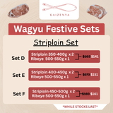 Kaizenya | $22 OFF! Kagoshima A4 Wagyu Festive Sets (350 - 550g) - Shipped from Japan