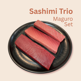 Sashimi Trio (Bluefin Ootoro, Chutoro & Akami) ~900g [Frozen] - Islandwide Delivery
