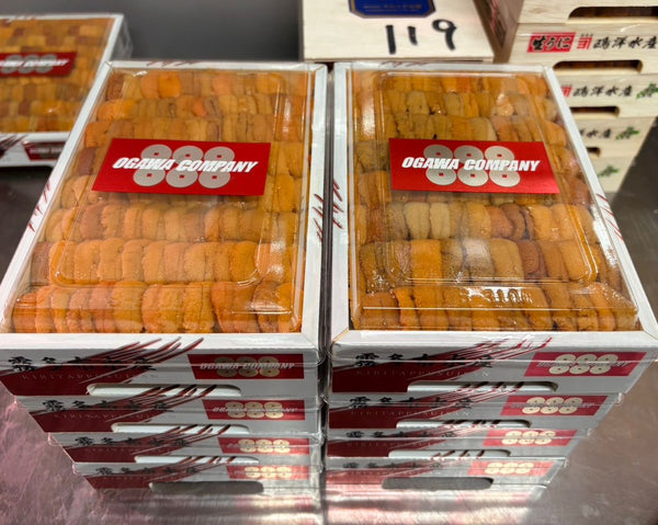 OGAWA Yellow Bafun Narabi Uni (250g) お任せ並びウニ Grade AA (MAX 5 DAYS DELIVERY WINDOW UPON ORDER)