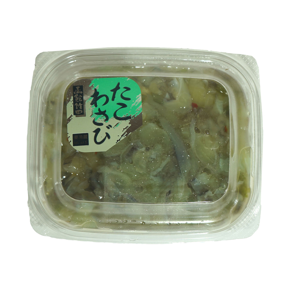 Tako Wasabi (Wasabi-flavoured Octopus) 80g タコわさび – Kaizenya